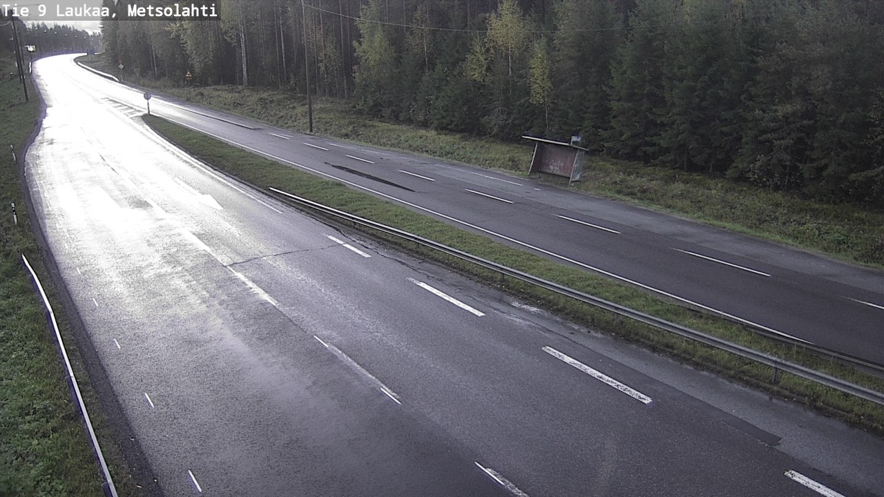 Weather Camera Image Väg 9 Laukaa, Metsolahti, Laukaa, Keski-Suomi