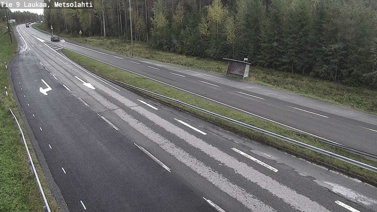 Weather Camera Image Väg 9 Laukaa, Metsolahti, Laukaa, Keski-Suomi