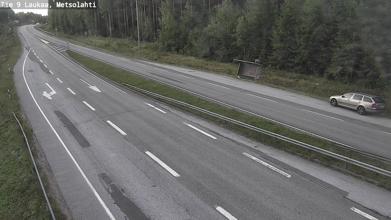 Weather Camera Image Väg 9 Laukaa, Metsolahti, Laukaa, Keski-Suomi