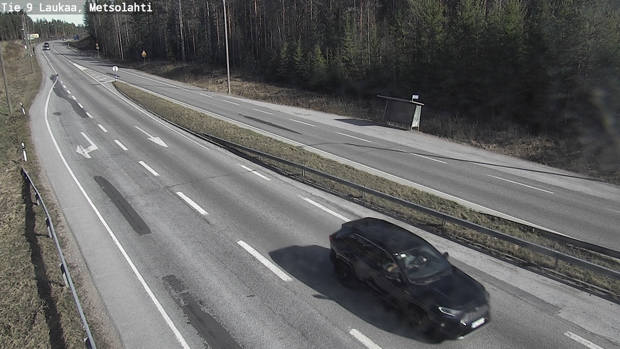 Weather Camera Image Väg 9 Laukaa, Metsolahti, Laukaa, Keski-Suomi