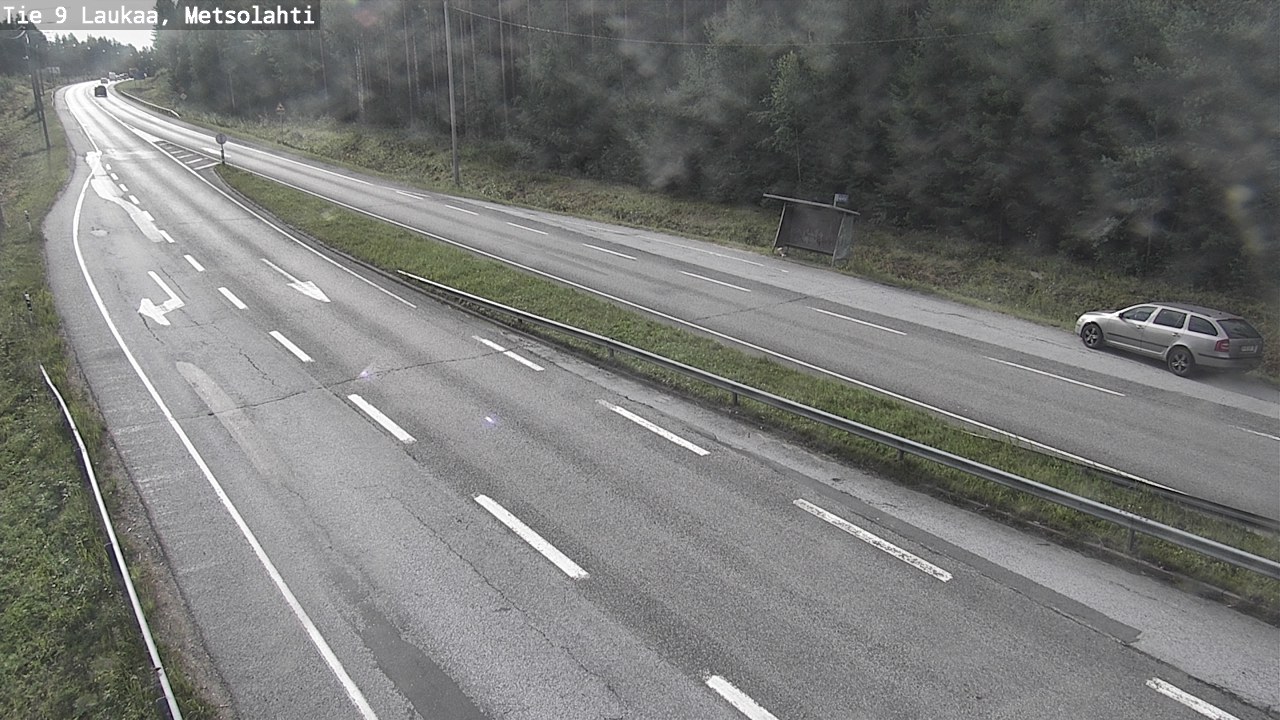 Weather Camera Image Väg 9 Laukaa, Metsolahti, Laukaa, Keski-Suomi