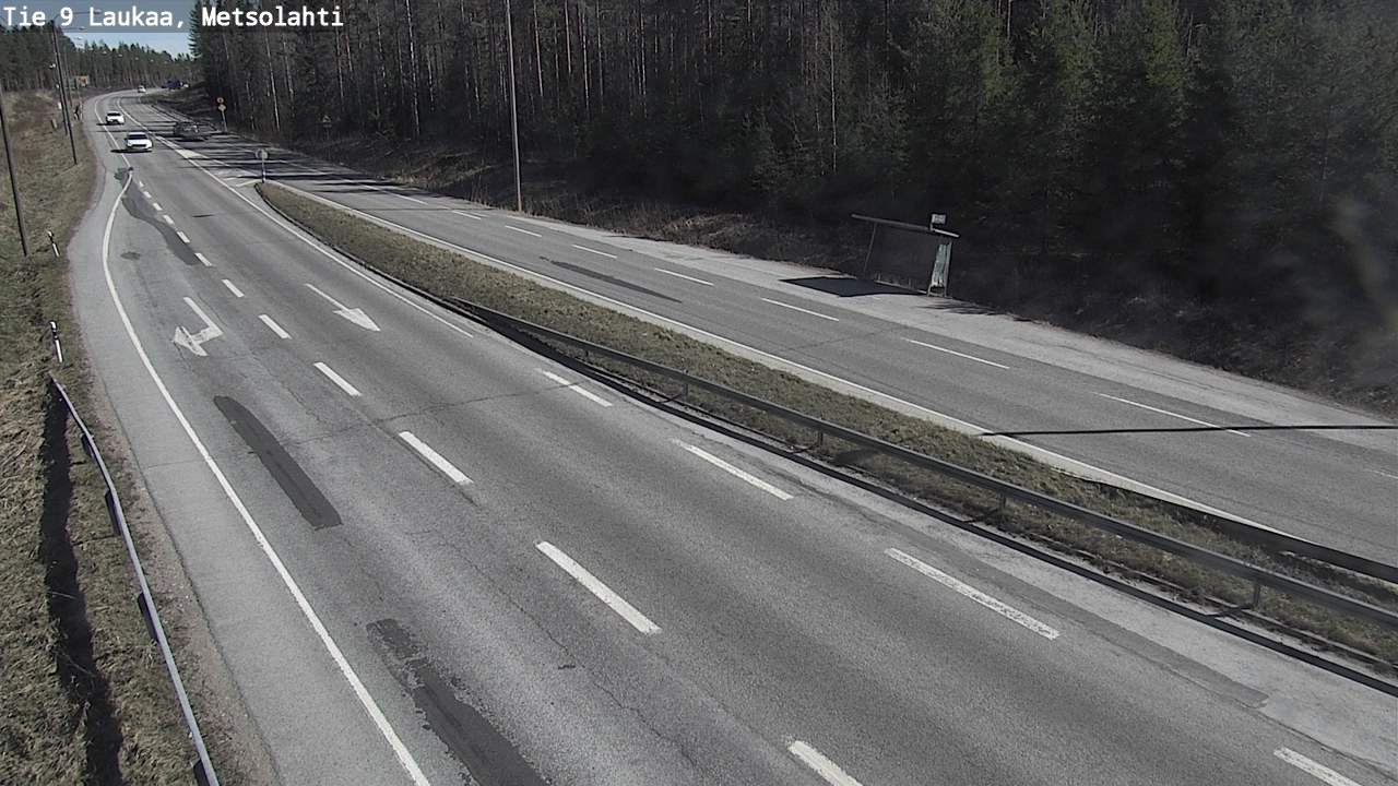 Weather Camera Image Väg 9 Laukaa, Metsolahti, Laukaa, Keski-Suomi