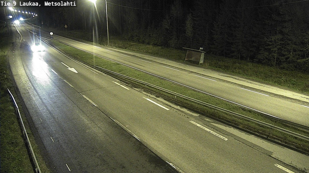 Weather Camera Image Väg 9 Laukaa, Metsolahti, Laukaa, Keski-Suomi
