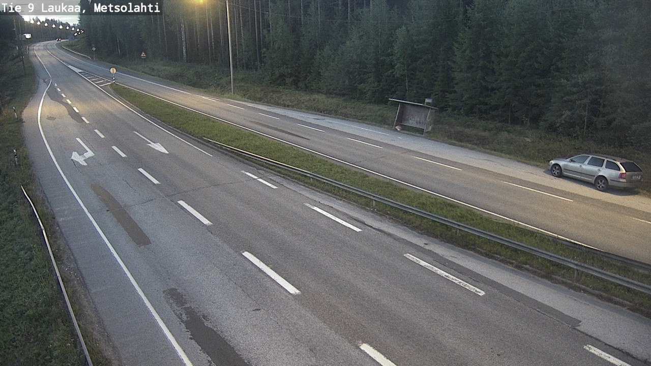 Weather Camera Image Väg 9 Laukaa, Metsolahti, Laukaa, Keski-Suomi