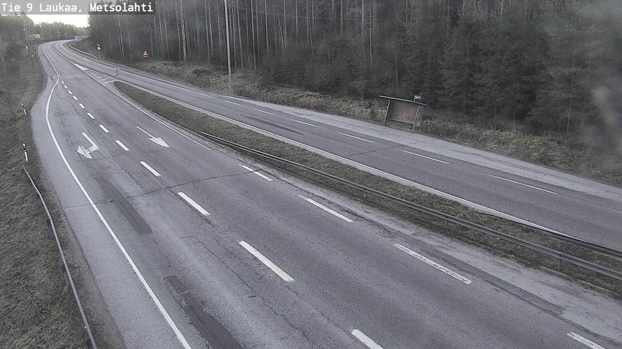 Weather Camera Image Väg 9 Laukaa, Metsolahti, Laukaa, Keski-Suomi