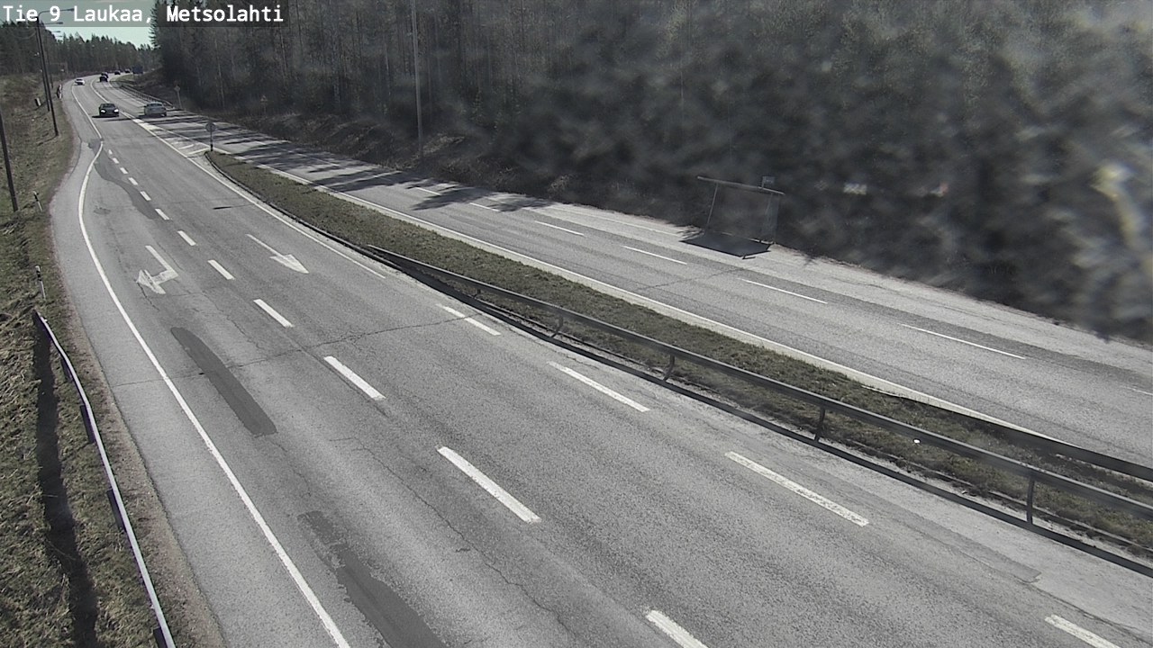 Weather Camera Image Road 9 Laukaa, Metsolahti, Laukaa, Keski-Suomi