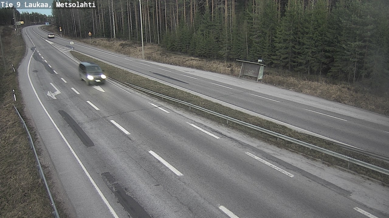 Weather Camera Image Väg 9 Laukaa, Metsolahti, Laukaa, Keski-Suomi