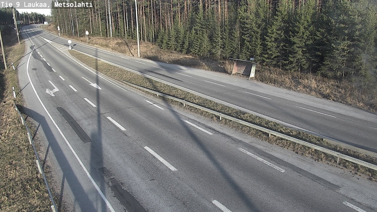Weather Camera Image Väg 9 Laukaa, Metsolahti, Laukaa, Keski-Suomi
