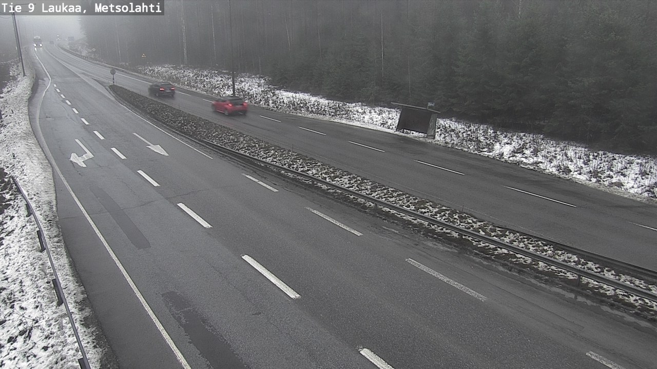 Weather Camera Image Väg 9 Laukaa, Metsolahti, Laukaa, Keski-Suomi