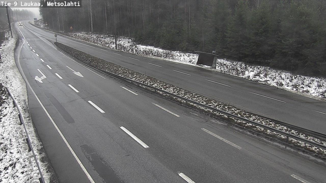 Weather Camera Image Väg 9 Laukaa, Metsolahti, Laukaa, Keski-Suomi