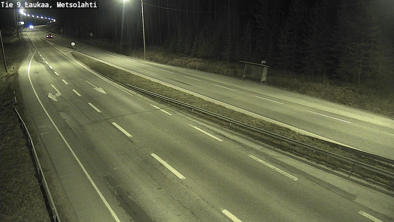 Weather Camera Image Väg 9 Laukaa, Metsolahti, Laukaa, Keski-Suomi