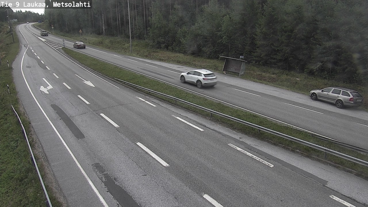 Weather Camera Image Väg 9 Laukaa, Metsolahti, Laukaa, Keski-Suomi