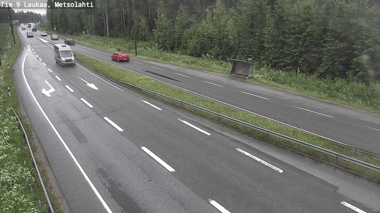 Weather Camera Image Road 9 Laukaa, Metsolahti, Laukaa, Keski-Suomi