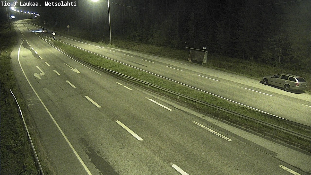 Weather Camera Image Väg 9 Laukaa, Metsolahti, Laukaa, Keski-Suomi