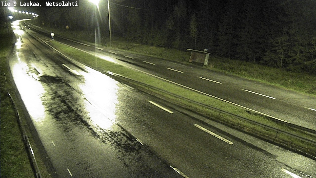 Weather Camera Image Väg 9 Laukaa, Metsolahti, Laukaa, Keski-Suomi