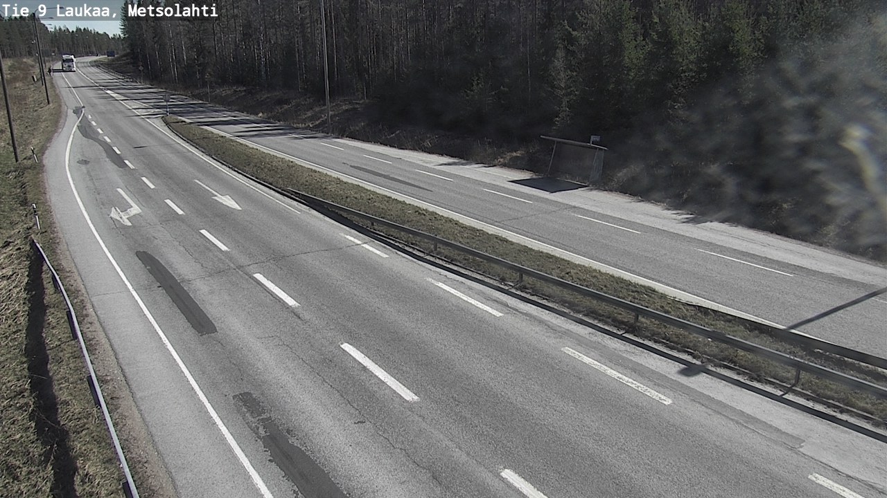 Weather Camera Image Väg 9 Laukaa, Metsolahti, Laukaa, Keski-Suomi