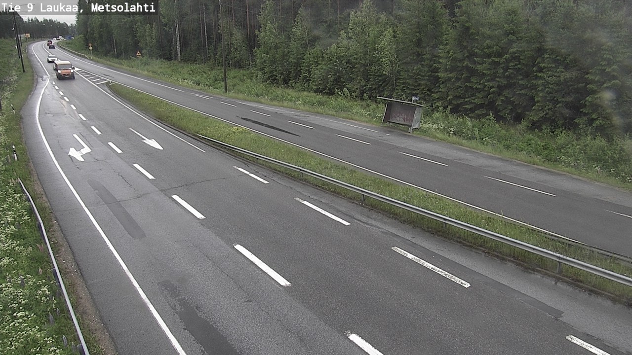 Weather Camera Image Road 9 Laukaa, Metsolahti, Laukaa, Keski-Suomi