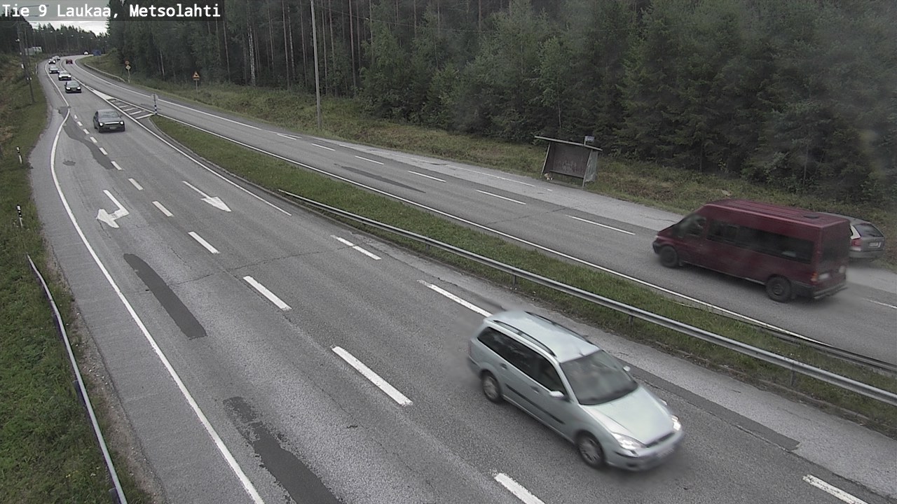 Weather Camera Image Road 9 Laukaa, Metsolahti, Laukaa, Keski-Suomi