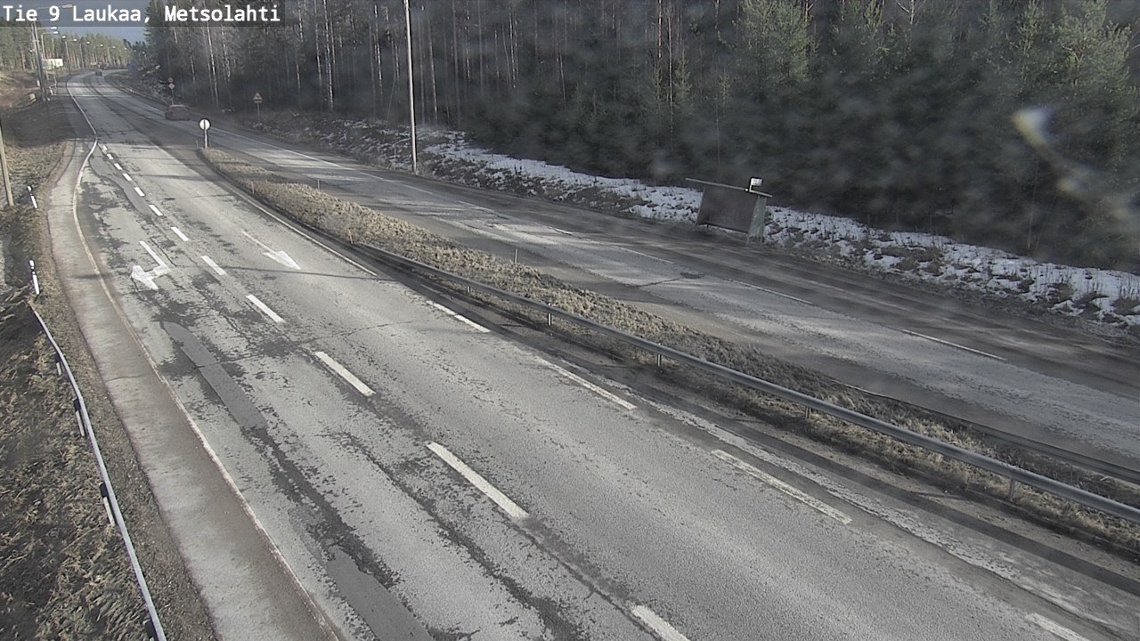 Weather Camera Image Road 9 Laukaa, Metsolahti, Laukaa, Keski-Suomi