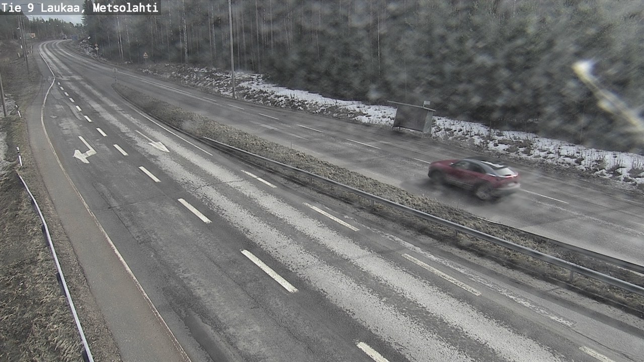 Weather Camera Image Road 9 Laukaa, Metsolahti, Laukaa, Keski-Suomi