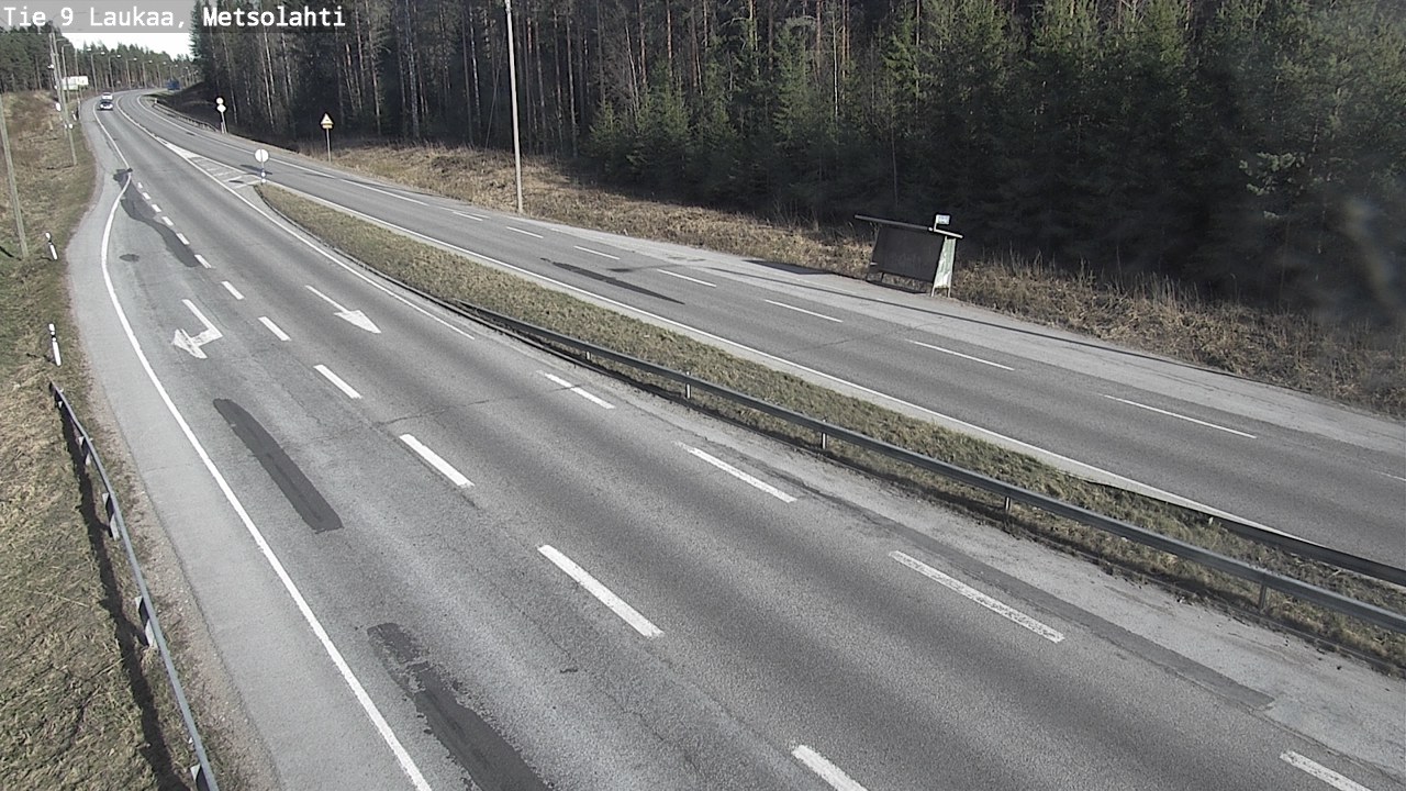 Weather Camera Image Väg 9 Laukaa, Metsolahti, Laukaa, Keski-Suomi