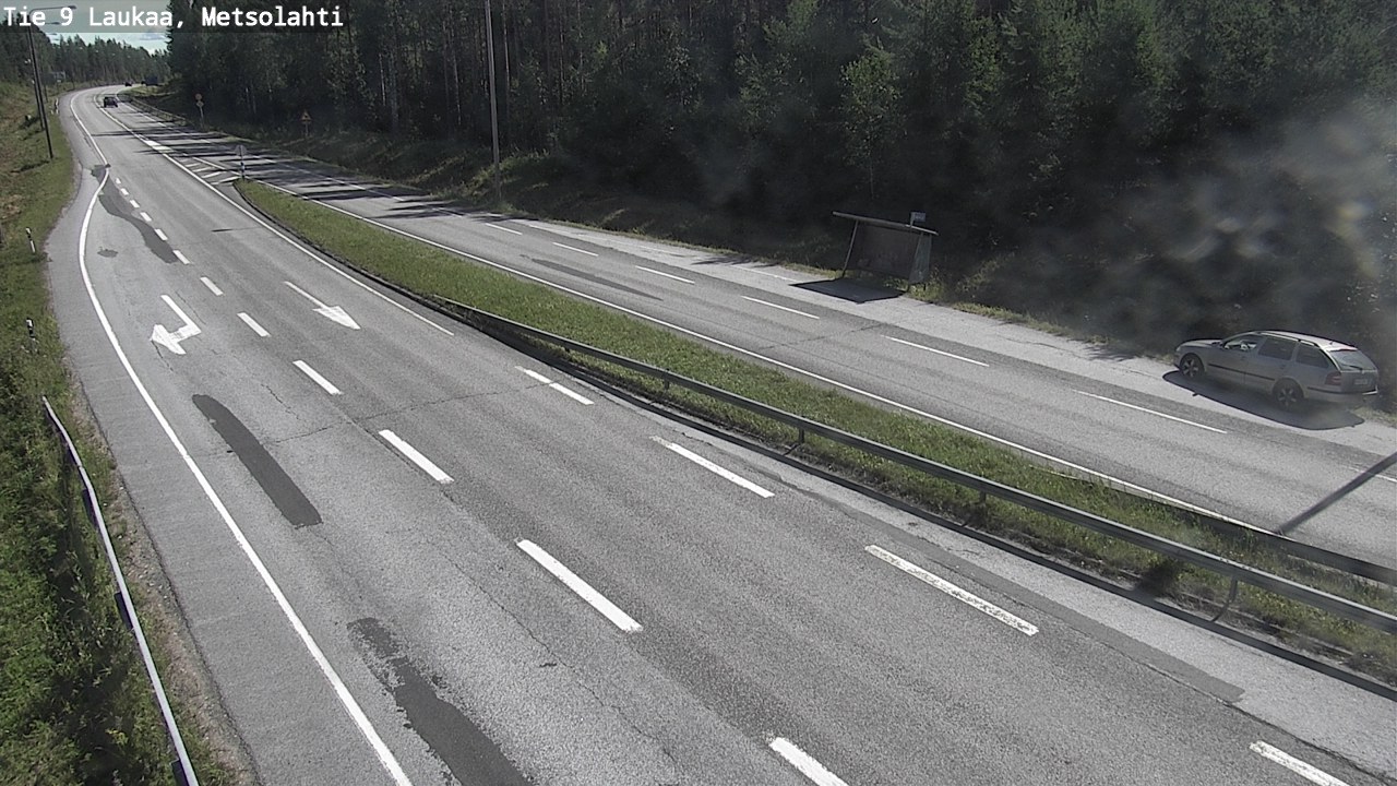 Weather Camera Image Väg 9 Laukaa, Metsolahti, Laukaa, Keski-Suomi