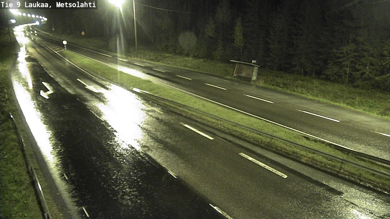 Weather Camera Image Väg 9 Laukaa, Metsolahti, Laukaa, Keski-Suomi