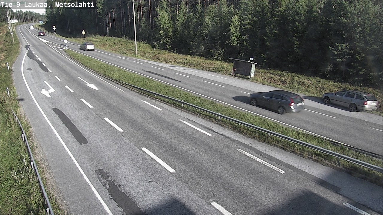 Weather Camera Image Väg 9 Laukaa, Metsolahti, Laukaa, Keski-Suomi