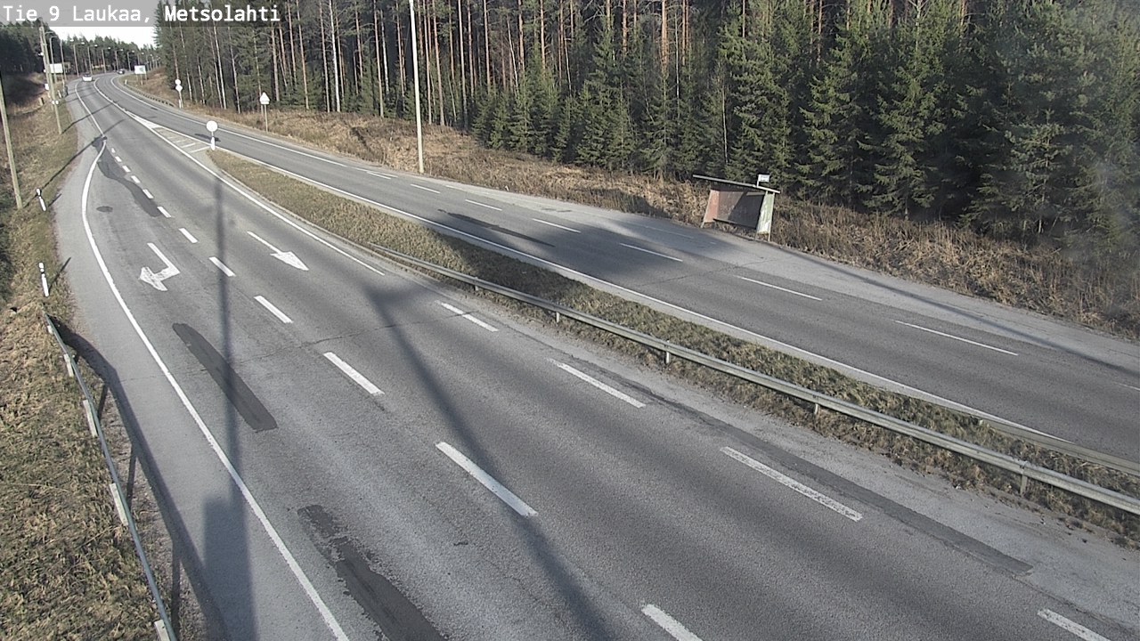 Weather Camera Image Väg 9 Laukaa, Metsolahti, Laukaa, Keski-Suomi