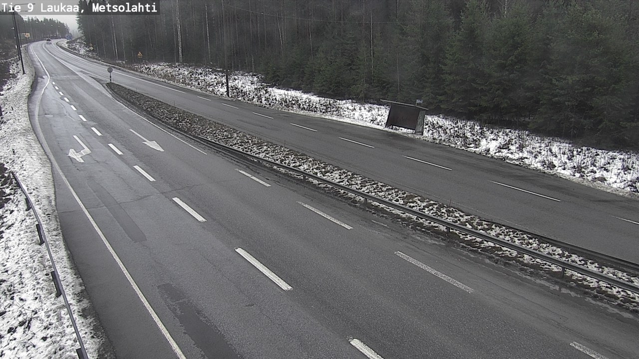 Weather Camera Image Väg 9 Laukaa, Metsolahti, Laukaa, Keski-Suomi