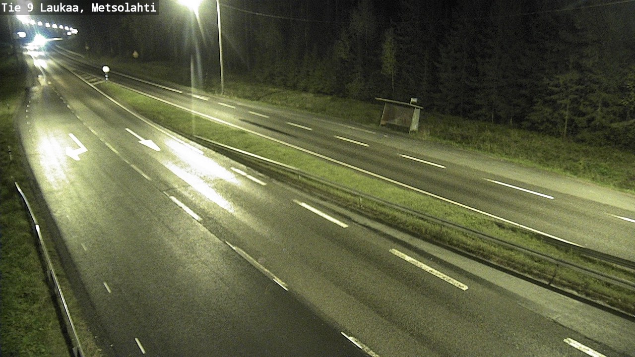 Weather Camera Image Väg 9 Laukaa, Metsolahti, Laukaa, Keski-Suomi