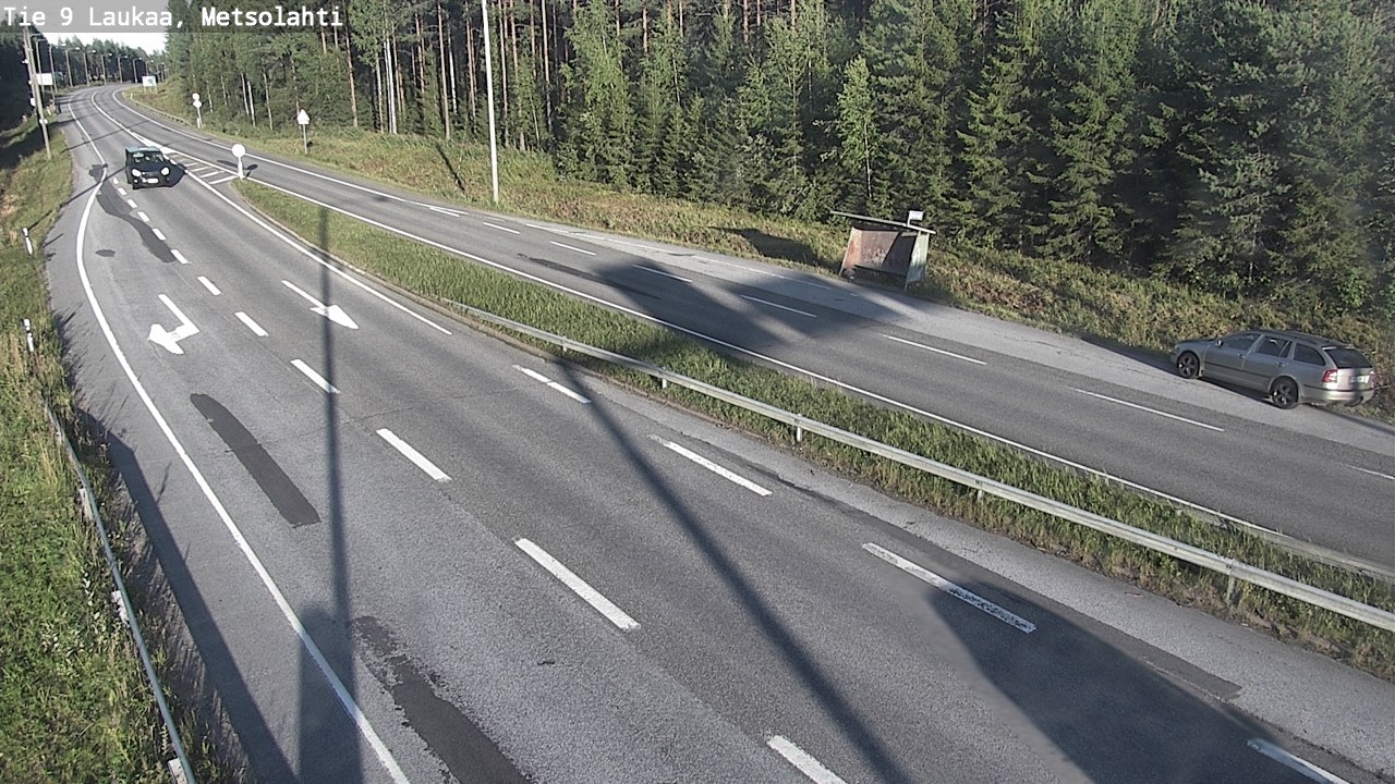 Weather Camera Image Väg 9 Laukaa, Metsolahti, Laukaa, Keski-Suomi
