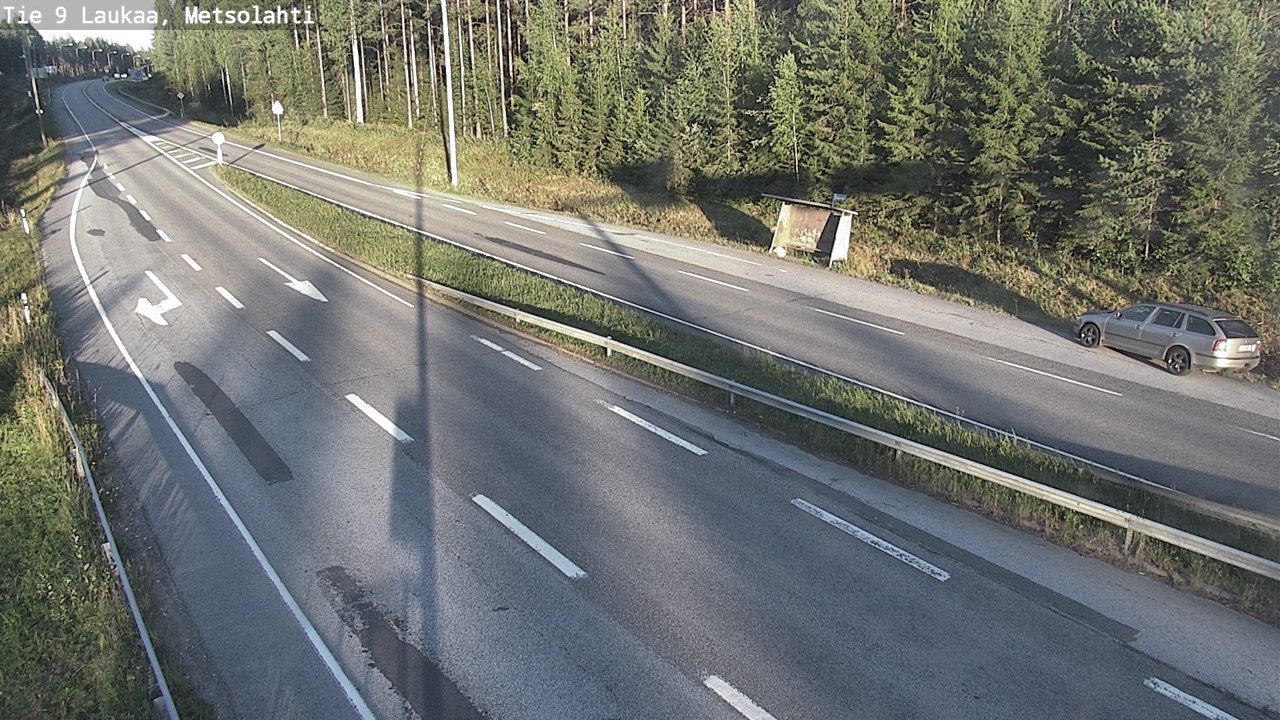 Weather Camera Image Väg 9 Laukaa, Metsolahti, Laukaa, Keski-Suomi