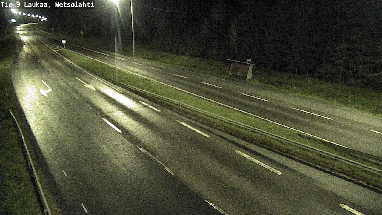 Weather Camera Image Väg 9 Laukaa, Metsolahti, Laukaa, Keski-Suomi