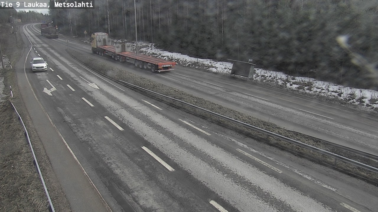 Weather Camera Image Road 9 Laukaa, Metsolahti, Laukaa, Keski-Suomi