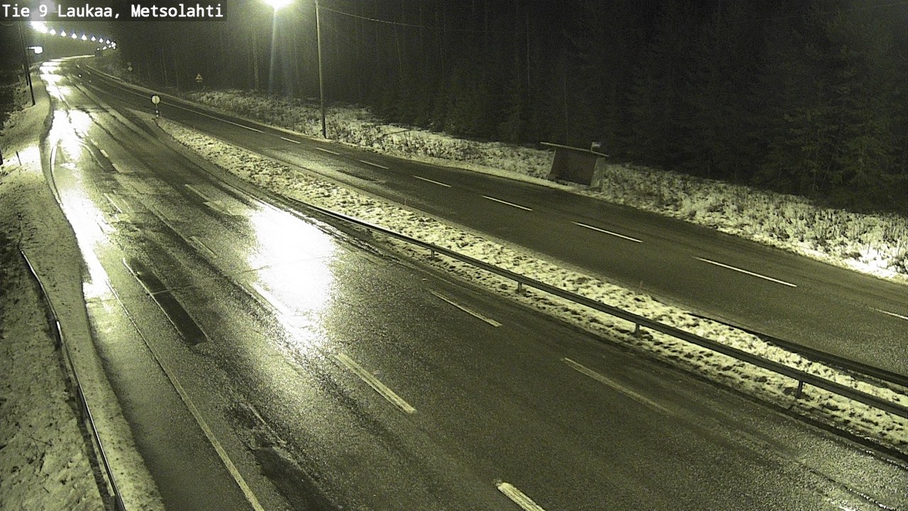 Weather Camera Image Väg 9 Laukaa, Metsolahti, Laukaa, Keski-Suomi
