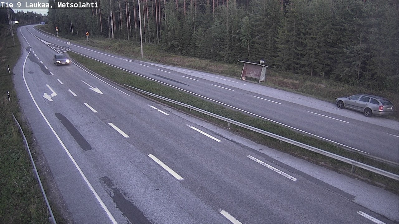Weather Camera Image Väg 9 Laukaa, Metsolahti, Laukaa, Keski-Suomi