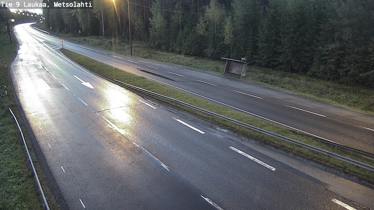 Weather Camera Image Väg 9 Laukaa, Metsolahti, Laukaa, Keski-Suomi