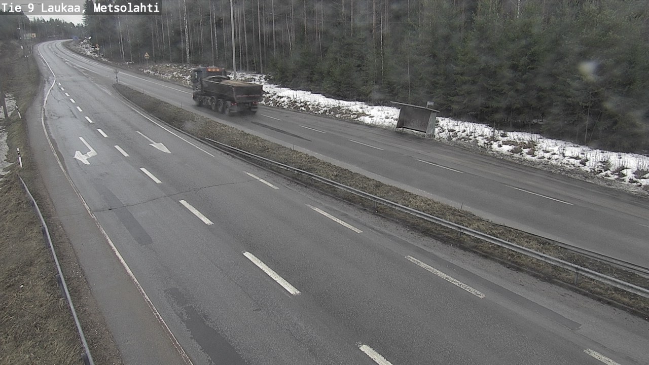 Weather Camera Image Road 9 Laukaa, Metsolahti, Laukaa, Keski-Suomi