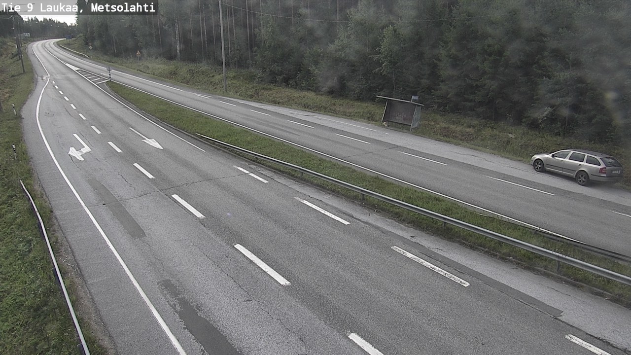 Weather Camera Image Väg 9 Laukaa, Metsolahti, Laukaa, Keski-Suomi