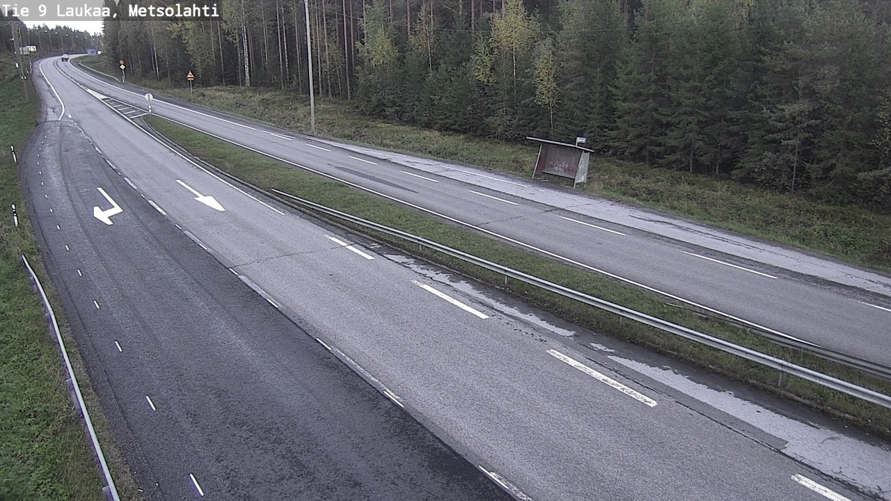 Weather Camera Image Väg 9 Laukaa, Metsolahti, Laukaa, Keski-Suomi