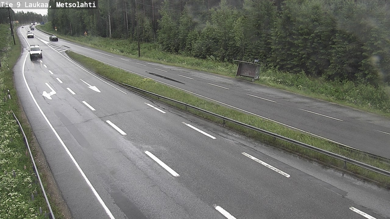 Weather Camera Image Road 9 Laukaa, Metsolahti, Laukaa, Keski-Suomi