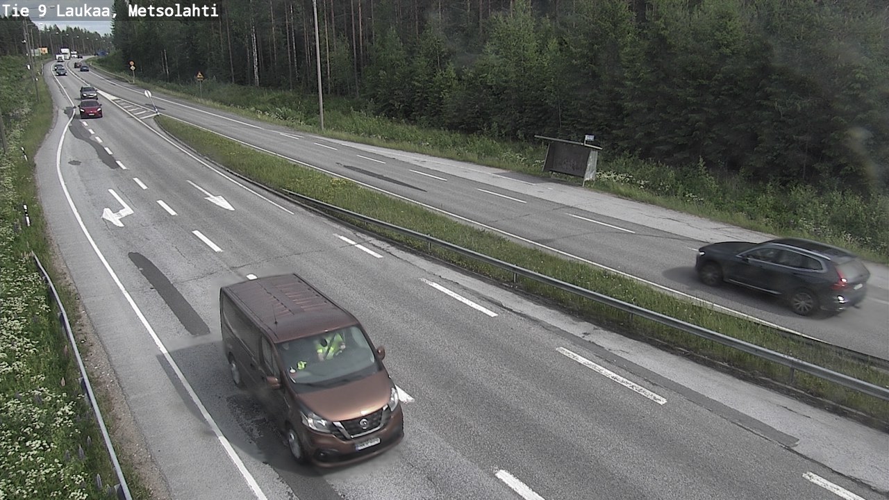 Kelikamerat Kuva Tie 9 Laukaa, Metsolahti, Laukaa, Keski-Suomi