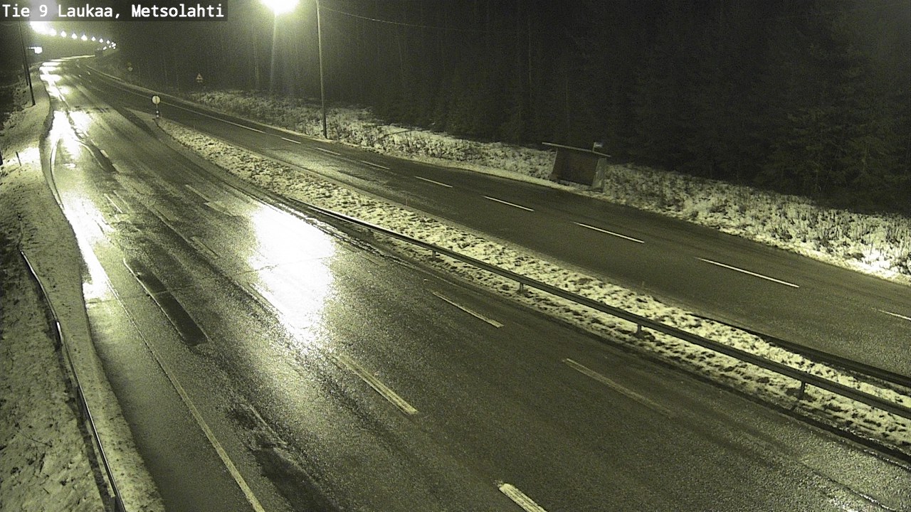 Weather Camera Image Väg 9 Laukaa, Metsolahti, Laukaa, Keski-Suomi