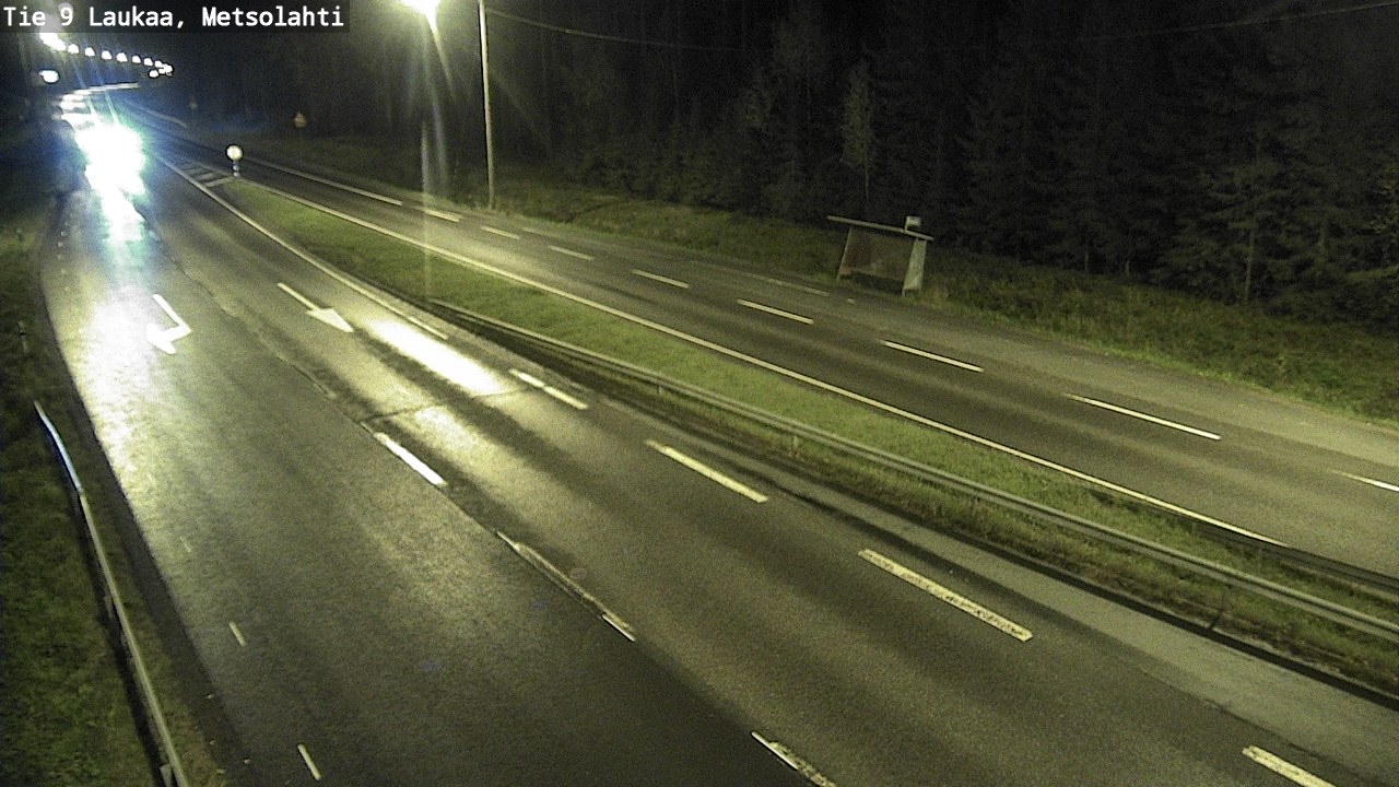 Weather Camera Image Väg 9 Laukaa, Metsolahti, Laukaa, Keski-Suomi