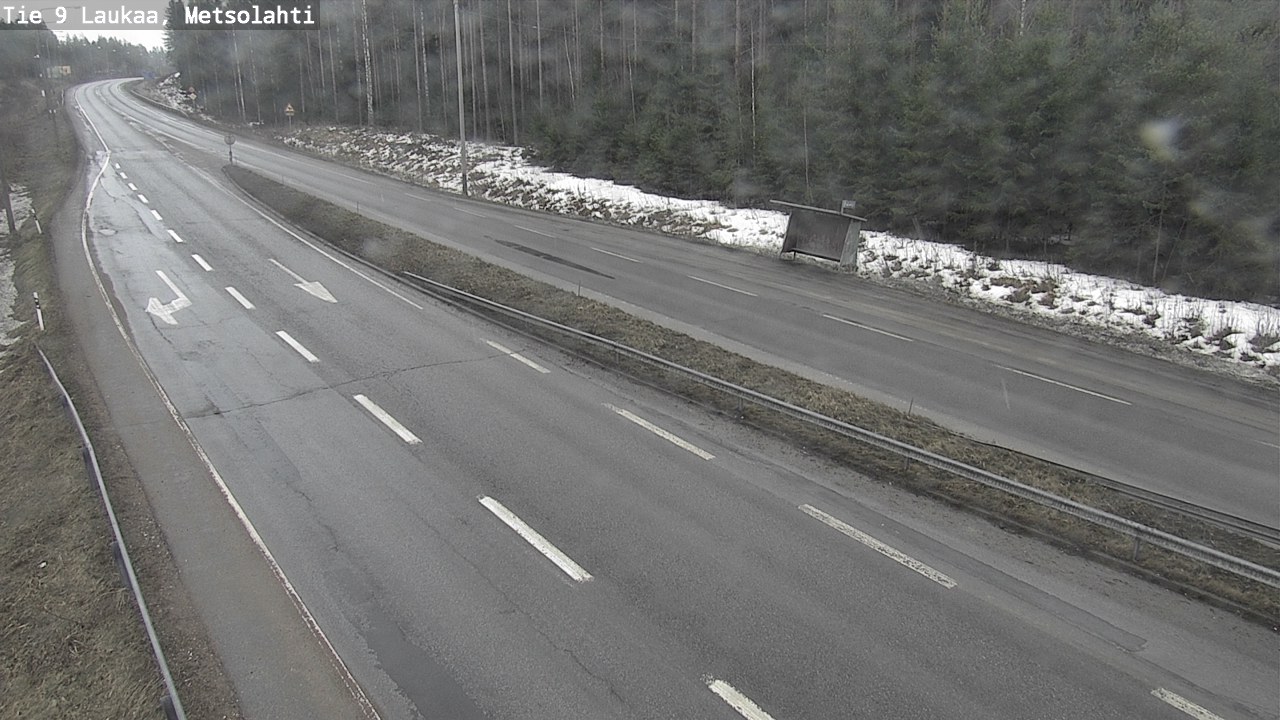 Weather Camera Image Road 9 Laukaa, Metsolahti, Laukaa, Keski-Suomi