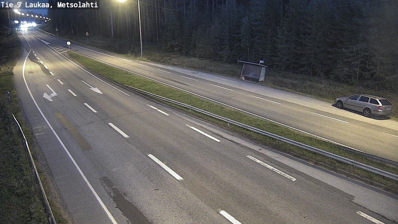 Weather Camera Image Väg 9 Laukaa, Metsolahti, Laukaa, Keski-Suomi