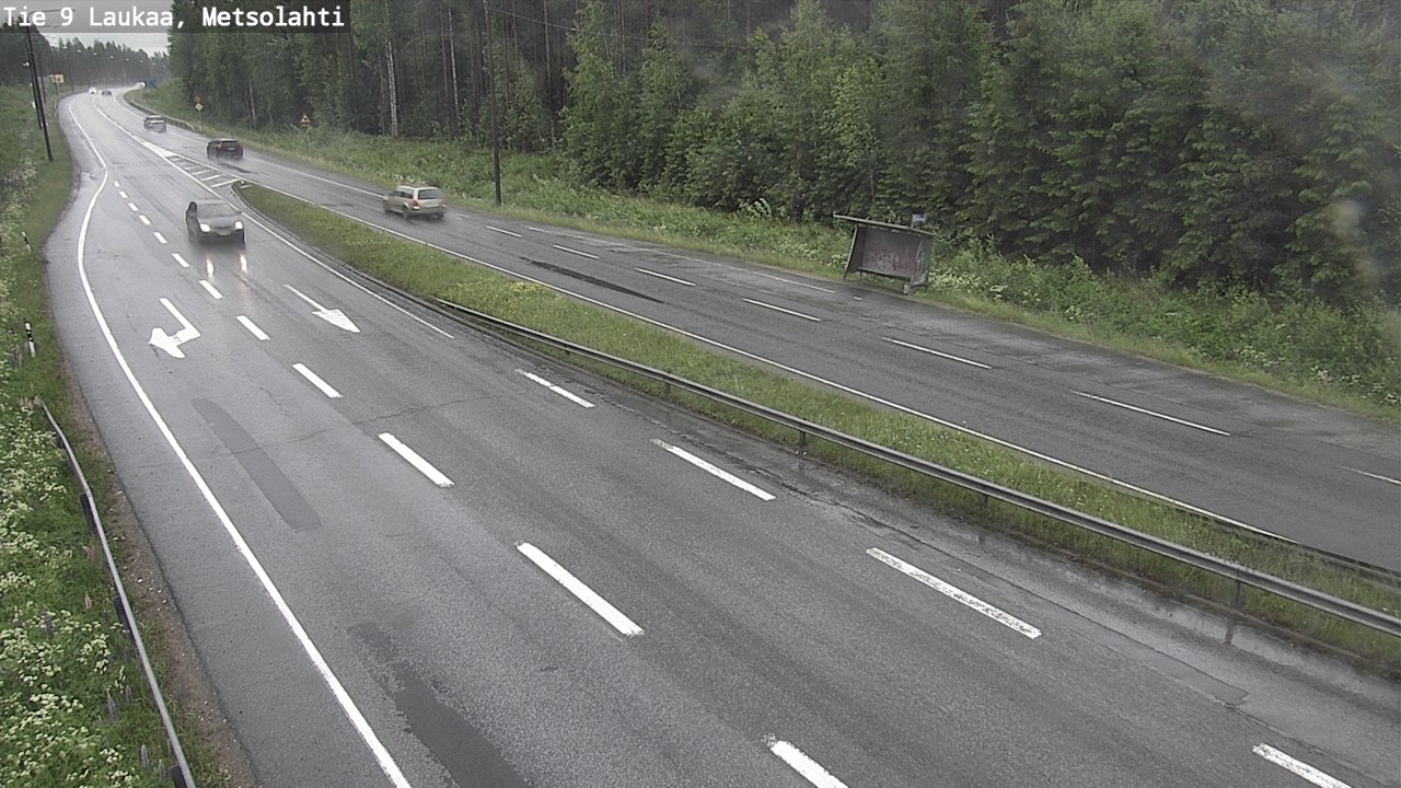 Weather Camera Image Road 9 Laukaa, Metsolahti, Laukaa, Keski-Suomi