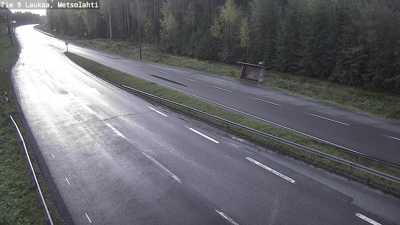 Weather Camera Image Väg 9 Laukaa, Metsolahti, Laukaa, Keski-Suomi