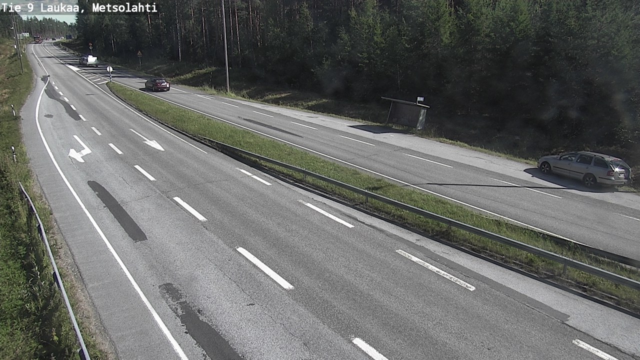 Weather Camera Image Väg 9 Laukaa, Metsolahti, Laukaa, Keski-Suomi